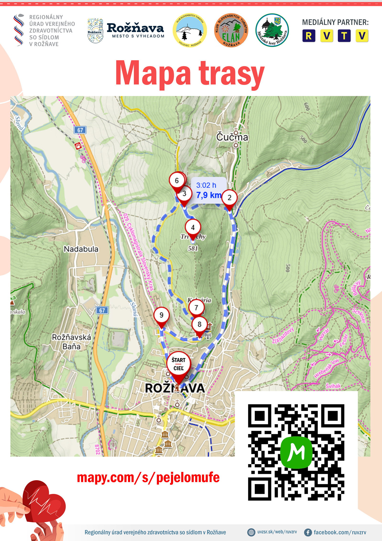 svetovy den srda mapa
