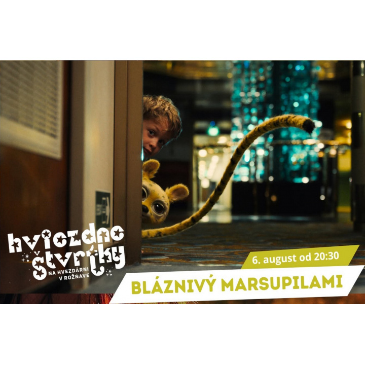 Fotka - Letné kino na hvezdárni: BLÁZNIVÝ MARSUPILAMI
