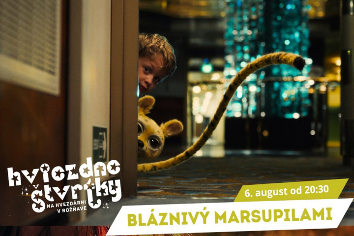 Letné kino na hvezdárni: BLÁZNIVÝ MARSUPILAMI